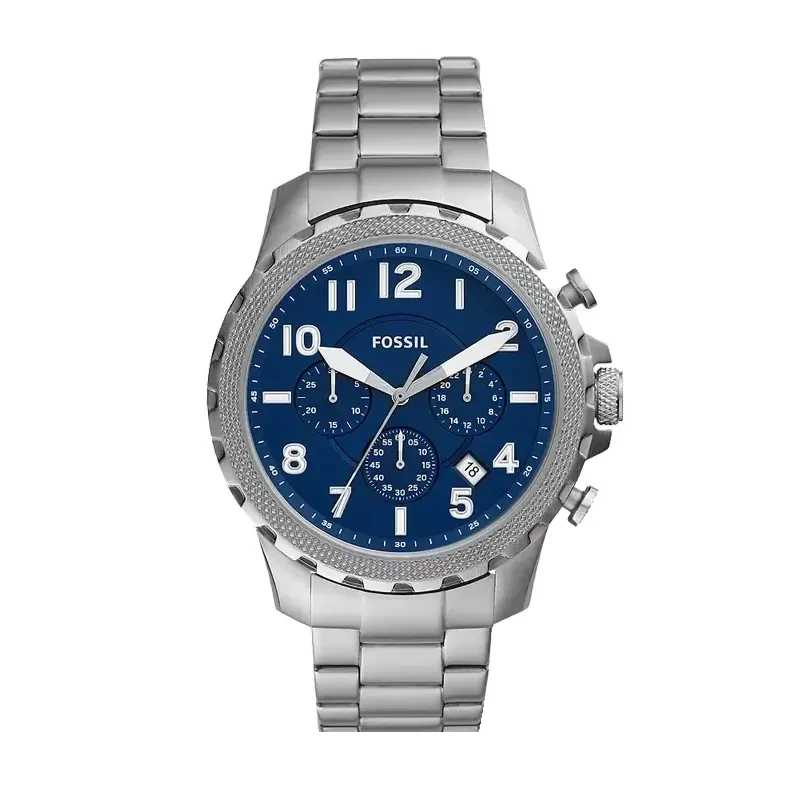 Fossil Bowman Chronograph Blue Dial Men's Watch- FS5604